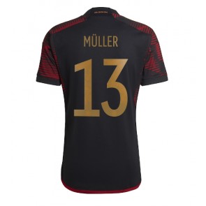 Tyskland Thomas Muller #13 Udebanetrøje VM 2022 Kort ærmer